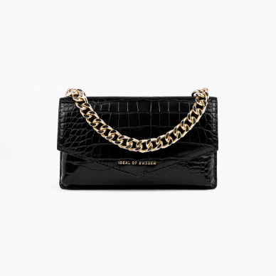 Tulip Chain Tote iDeal Of Sweden Bag Neo Noir Croco 3