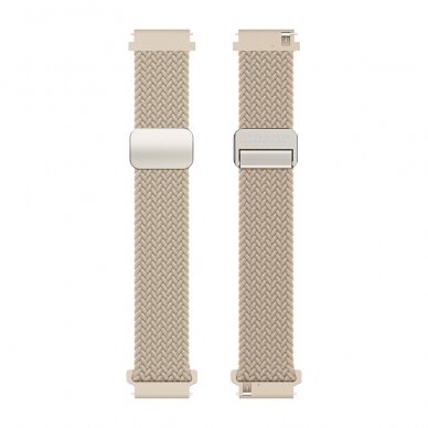 Universali beige DUX DUCIS Braided Nylon apyrankė 22mm 6