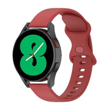 Universali silikoninė apyrankė AMAZFIT red 20mm 8