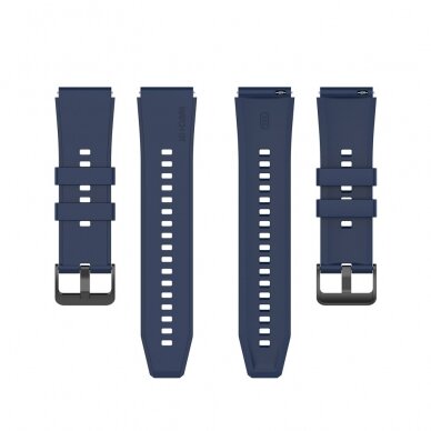 Universali silikoninė apyrankė CLASSIC navy 22mm 4