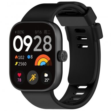 Universali silikoninė apyrankė Redmi Watch black 2