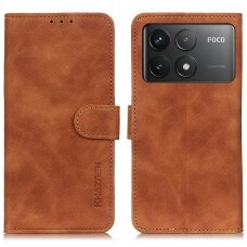 Xiaomi Poco F6 PRO 5G brown KHAZNEH dėklas