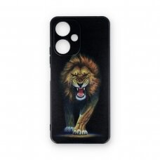 Xiaomi Redmi 13C/Poco C65 black nugarėlė Lion Design00101