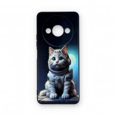 Xiaomi Redmi A3 black nugarėlė Astronaut Cat Design00317