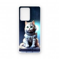 Xiaomi Redmi Note 12 PRO 5G/POCO X5 PRO clear nugarėlė Astronaut Cat Design00317