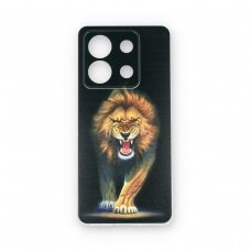 Xiaomi Redmi Note 13 5G clear nugarėlė Lion Design00101