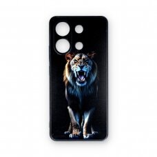 Xiaomi Redmi Note 13 nugarėlė balck Lion Design00101