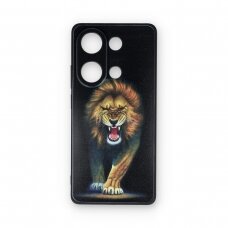 Xiaomi Redmi Note 13 PRO / Poco M6 PRO black nugarėlė Lion Design00101