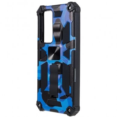 Xiaomi 12T/12T PRO mėlyna camouflage ARMOR METAL nugarėlė 1