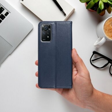 Xiaomi 12T/12T PRO mėlynas dėklas Magnetic 3