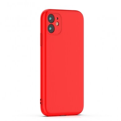 Xiaomi 12T/12T PRO raudona SILICONE LITE nugarėlė 1