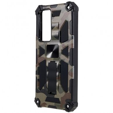 Xiaomi 12T/12T PRO green camouflage ARMOR METAL nugarėlė 1