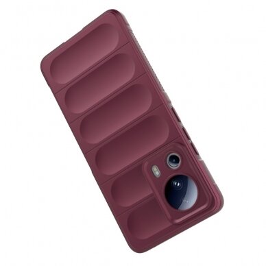 XIAOMI 13 LITE bordo Tracy Anti-slip Rugged nugarėlė 2