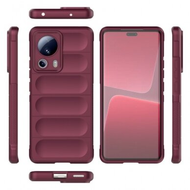 XIAOMI 13 LITE bordo Tracy Anti-slip Rugged nugarėlė 7