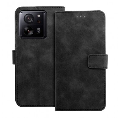 XIAOMI 13T/13T PRO black VELVET dėklas 1