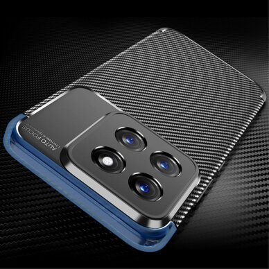 XIAOMI 14 juoda Carbon Fiber nugarėlė 4