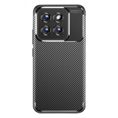 XIAOMI 14 juoda Carbon Fiber nugarėlė