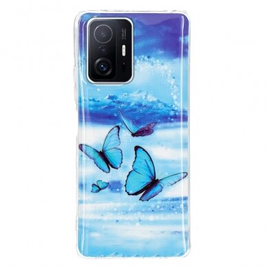 XIAOMI MI 11T/MI 11T PRO Tracy nugarėlė Blue Butterflies