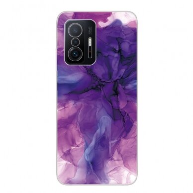 XIAOMI MI 11T/MI 11T PRO Tracy nugarėlė violetinė Marble