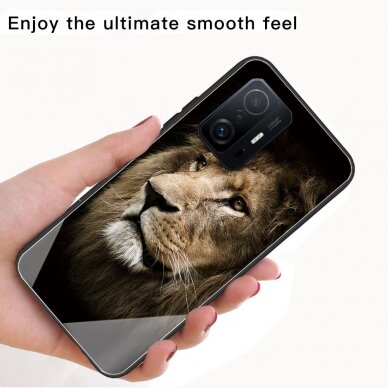 XIAOMI MI 11T/MI 11T PRO Tracy picture glass nugarėlė Lion 2