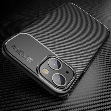 XIAOMI MI 12 PRO black CARBON FIBER nugarėlė 6