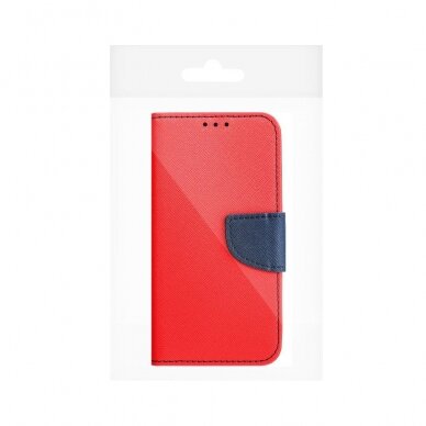 XIAOMI MI 12 PRO raudonas Fancy Diary dėklas 8