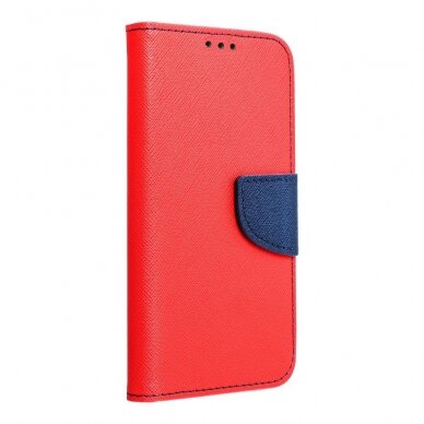 XIAOMI MI 12 PRO raudonas Fancy Diary dėklas