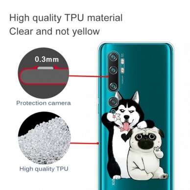 XIAOMI MI NOTE 10/ 10 PRO Tracy slim nugarėlė Dogs 1