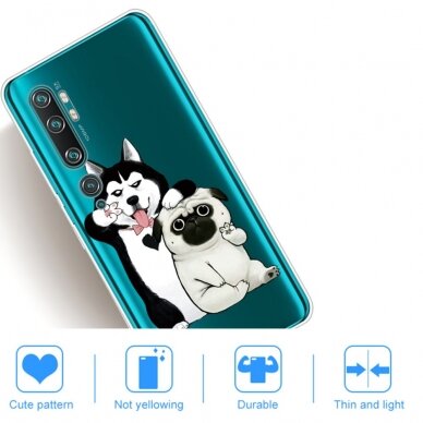 XIAOMI MI NOTE 10/ 10 PRO Tracy slim nugarėlė Dogs 3