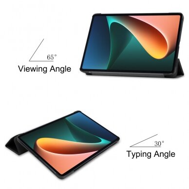 Xiaomi Pad 5/ Pad 5 PRO 11" juodas TRIFOLD dėklas 2