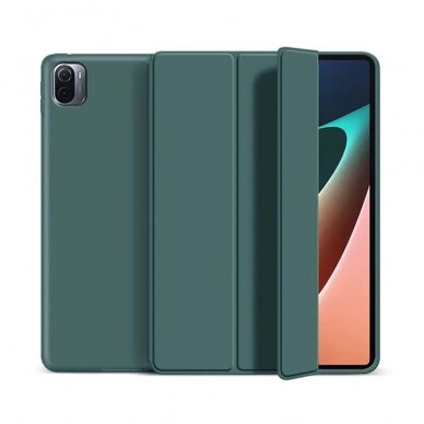 Xiaomi Pad 5/ Pad 5 PRO 11" dark green silikoninis TRIFOLD dėklas