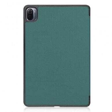 Xiaomi Pad 5/ Pad 5 PRO 11" dark green TRIFOLD dėklas 6