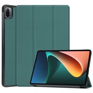 Xiaomi Pad 5/ Pad 5 PRO 11" dark green TRIFOLD dėklas