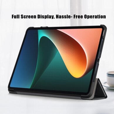 Xiaomi Pad 6 / Pad 6 PRO 11" black TRIFOLD dėklas 6