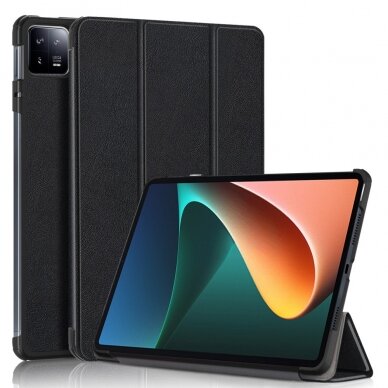 Xiaomi Pad 6 / Pad 6 PRO 11" black TRIFOLD dėklas