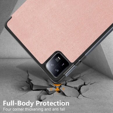 Xiaomi Pad 6/ Pad 6 PRO 11" rose gold TRIFOLD dėklas 8