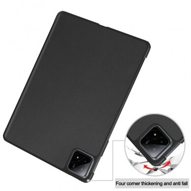 Xiaomi Pad 6S PRO 12.4 black TRIFOLD dėklas 4