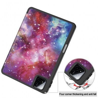 Xiaomi Pad 7 / 7 PRO black S PEN TRIFOLD dėklas Galaxy 5