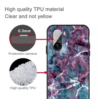 Xiaomi POCO F3 Tracy creative+ nugarėlė Blue Marble 1