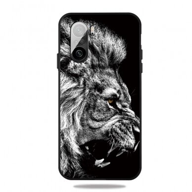 XIAOMI Poco F3 Tracy creative+ nugarėlė Lion