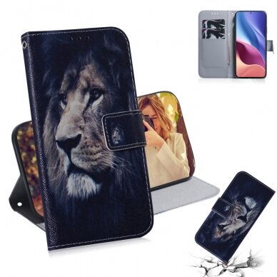 Xiaomi POCO F3 Tracy fashion dėklas Lion 7