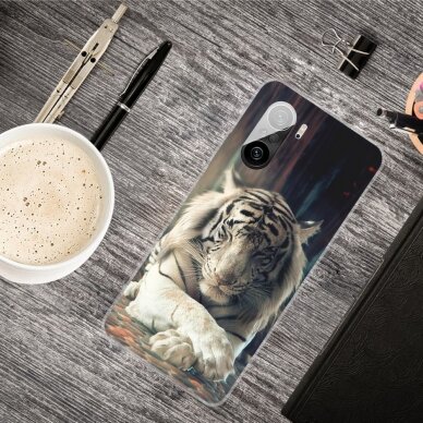 Xiaomi POCO F3 Tracy nugarėlė White Tiger 3