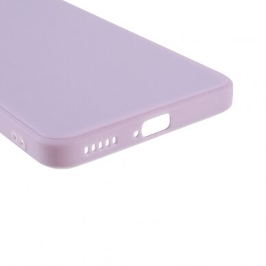 Xiaomi POCO F3 violetinė SILICONE LITE nugarėlė 4