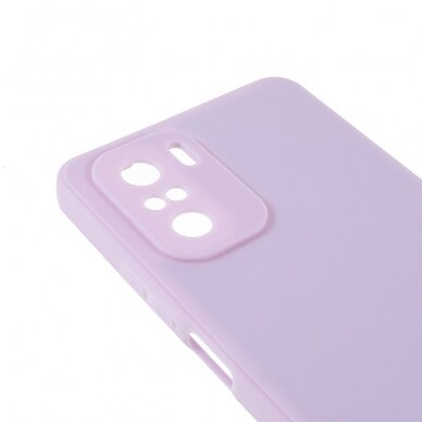 Xiaomi POCO F3 violetinė SILICONE LITE nugarėlė 5