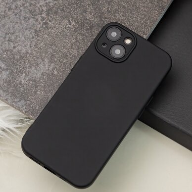 Xiaomi POCO F4 GT juoda SILICONE LITE nugarėlė 12