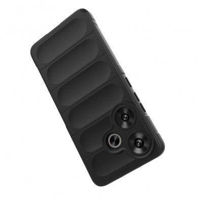 Xiaomi Poco F6 5G black Tracy Anti-slip Rugged nugarėlė 4