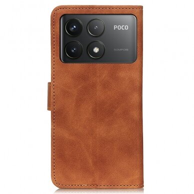 Xiaomi Poco F6 PRO 5G brown KHAZNEH dėklas 7