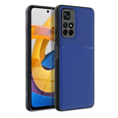 XIAOMI POCO M4 PRO 5G/REDMI NOTE 11S 5G mėlyna NOBLE nugarėlė 1