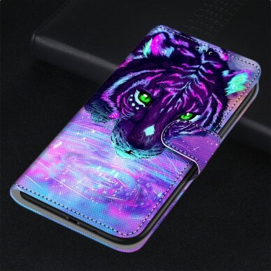 XIAOMI POCO M4 PRO Tracy fashion dėklas Colorful Tiger 7