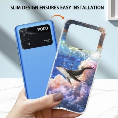 XIAOMI POCO M4 PRO Tracy IMD IML nugarėlė Whale13 3